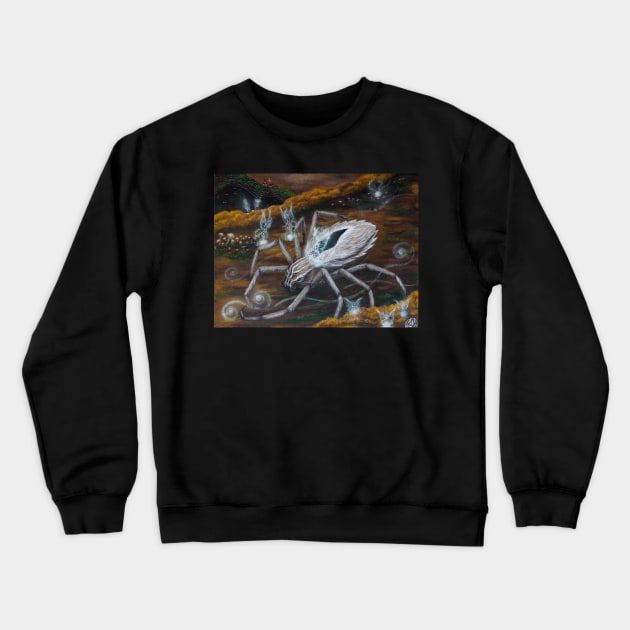 Diamond spider and a Fairy Queen Crewneck Sweatshirt by Draconisa Art